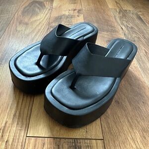 Princess Polly Voodoo Sandals Black